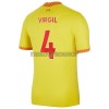 Original Fußballtrikot Liverpool Virgil van Dijk 4 Ausweichtrikot 2021-22 Für Herren